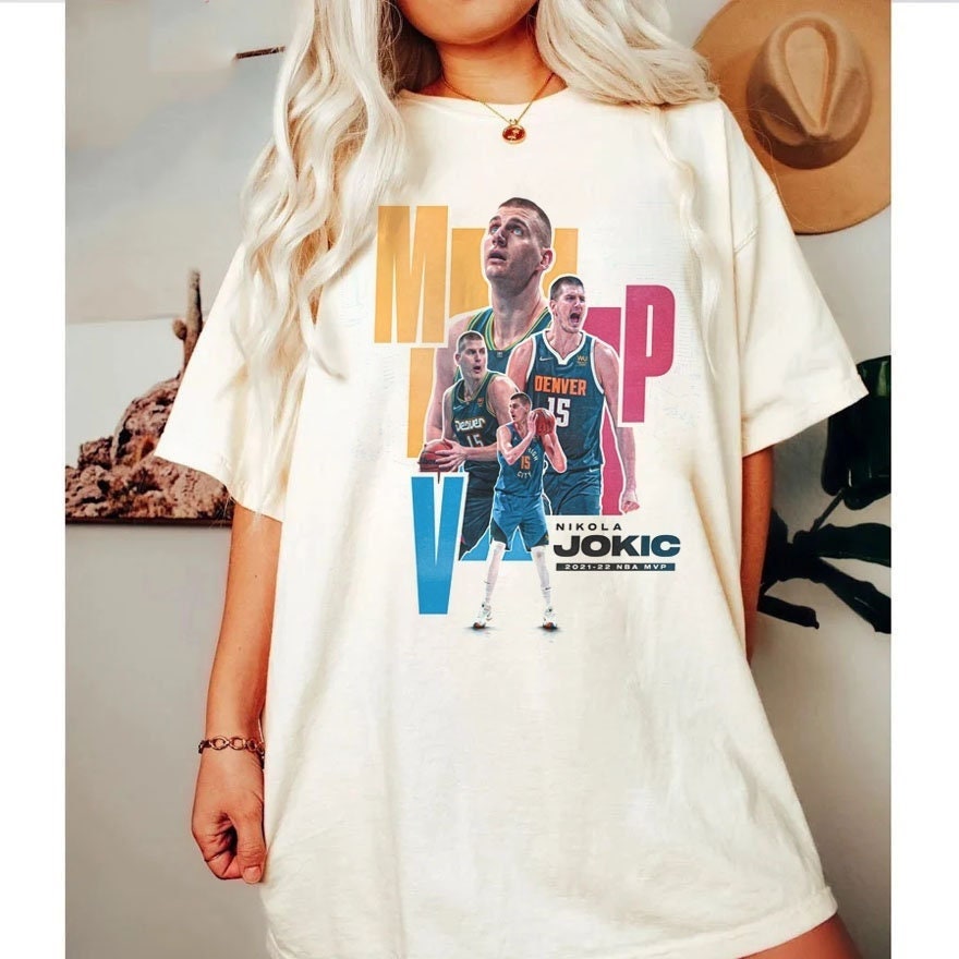 Nikola Jokic Mvp 2022 Retro 90s Graphic Basketball Unisex T-Shirt Nikola Jokic Mvp 2022 Retro 90s Graphic Basketball Unisex T-Shirt