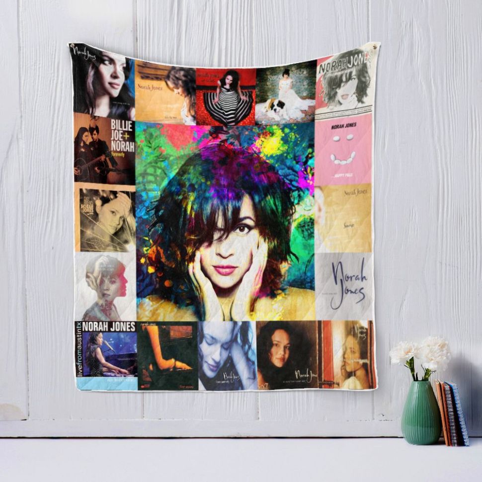 Norah Jones Quilt Blanket Norah Jones Quilt Blanket