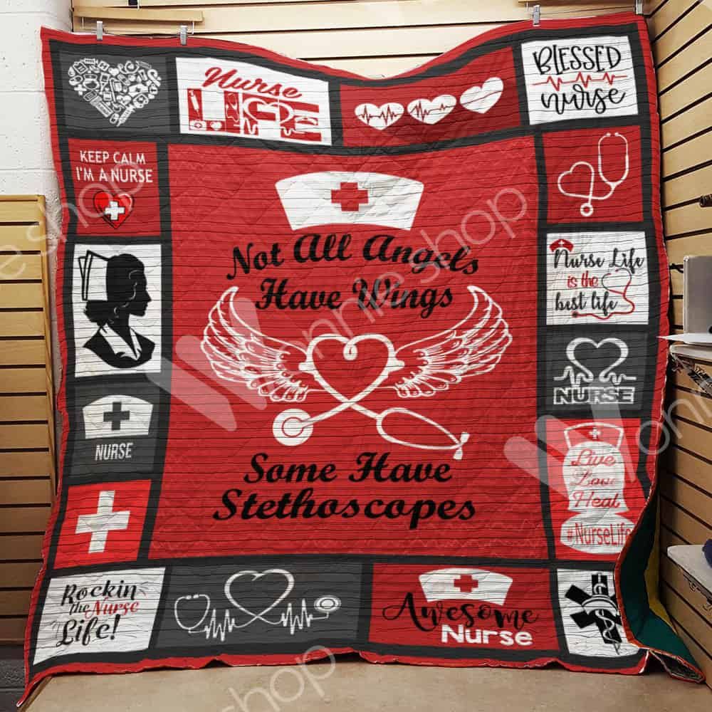 Nurse Stethoscopes Rockin The Nurse Life Quilt Blanket Great Customized Gifts For Perfect Gifts For Nurse Nurse Stethoscopes Rockin The Nurse Life Quilt Blanket Great Customized Gifts For Perfect Gifts For Nurse