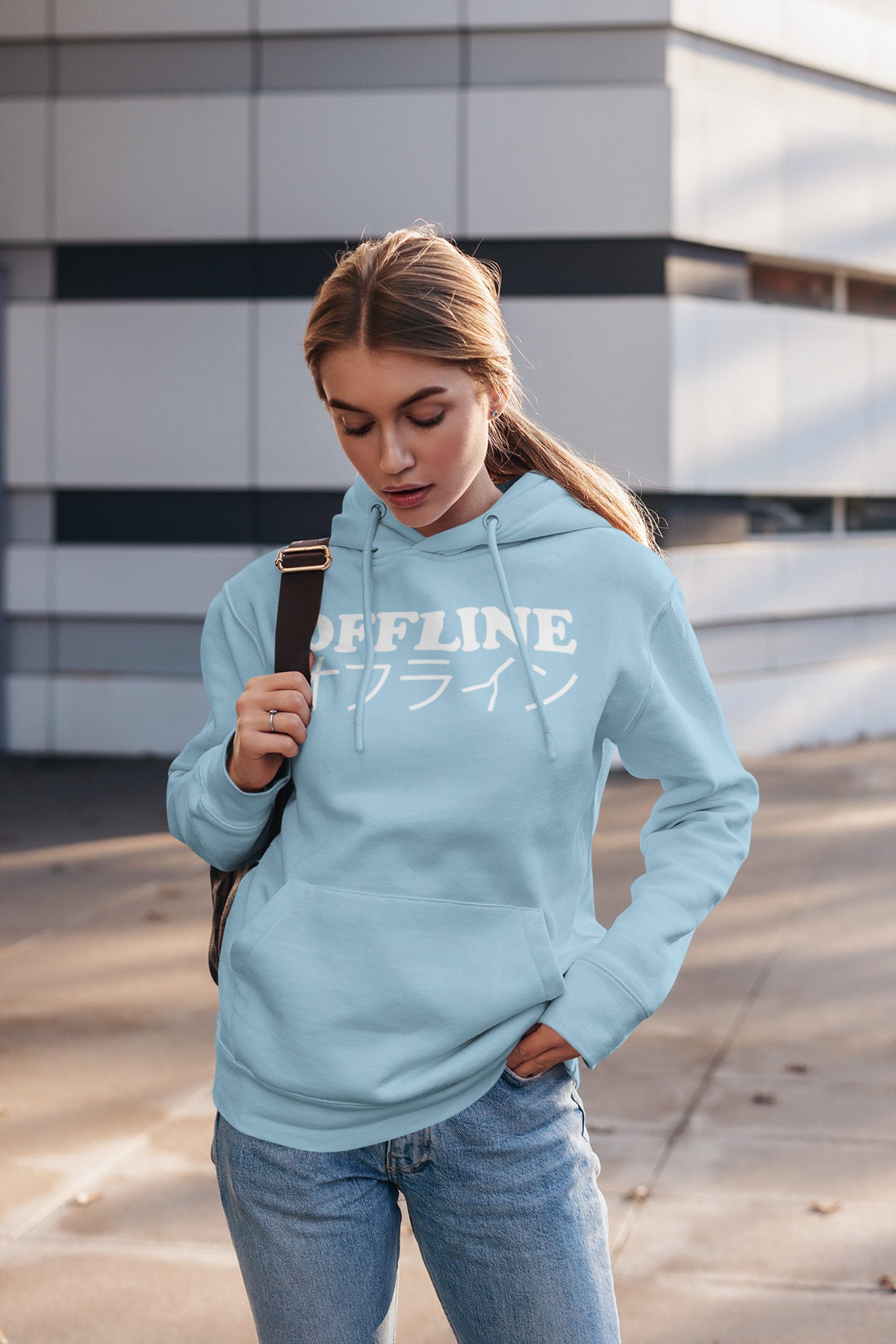 Offline Vaporwave Soft Unisex Sweatshirt Offline Vaporwave Soft Unisex Sweatshirt