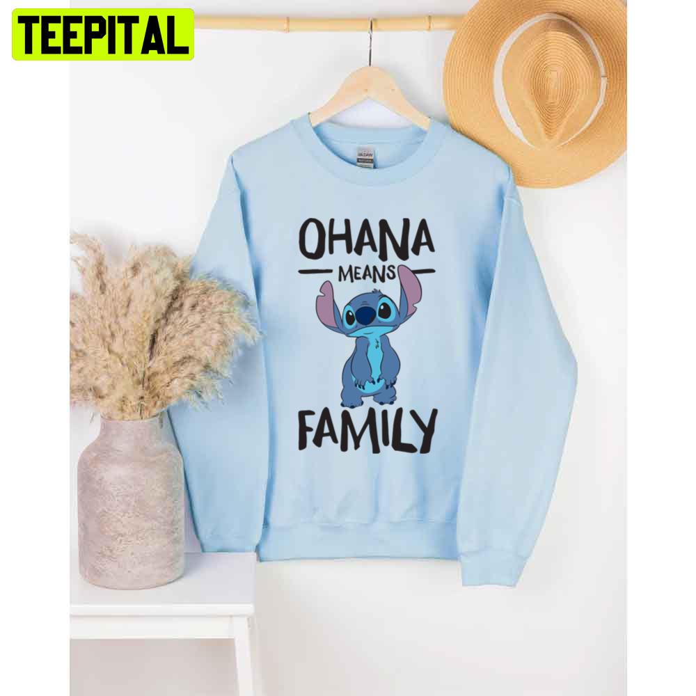Ohana Means Family Stitch Unisex T-Shirt Ohana Means Family Stitch Unisex T-Shirt
