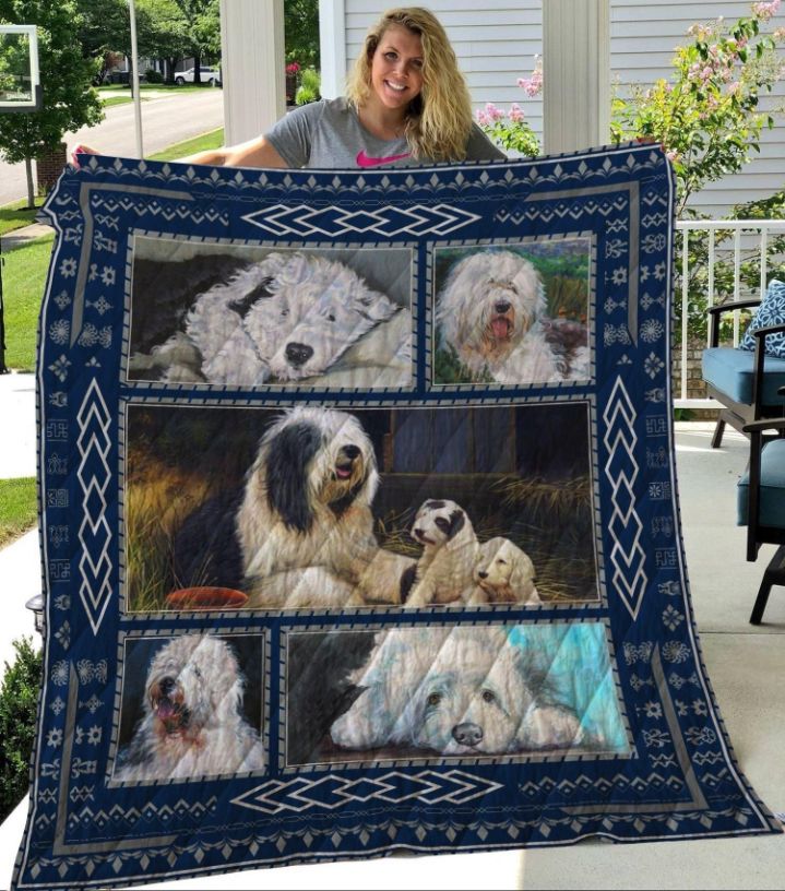Old English Sheepdog 2 Quilt On Sale! Old English Sheepdog 2 Quilt On Sale!