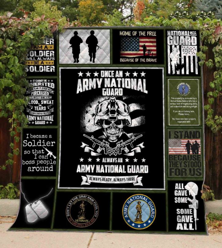 Once An Army National Guard Always An Army National Guard Quilt Blanket Great Customized Blanket Gifts For Once An Army National Guard Always An Army National Guard Quilt Blanket Great Customized Blanket Gifts For