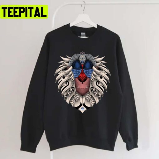 Ornate Rafiki Vol 2 Colored Simba The Lion King Unisex T-Shirt