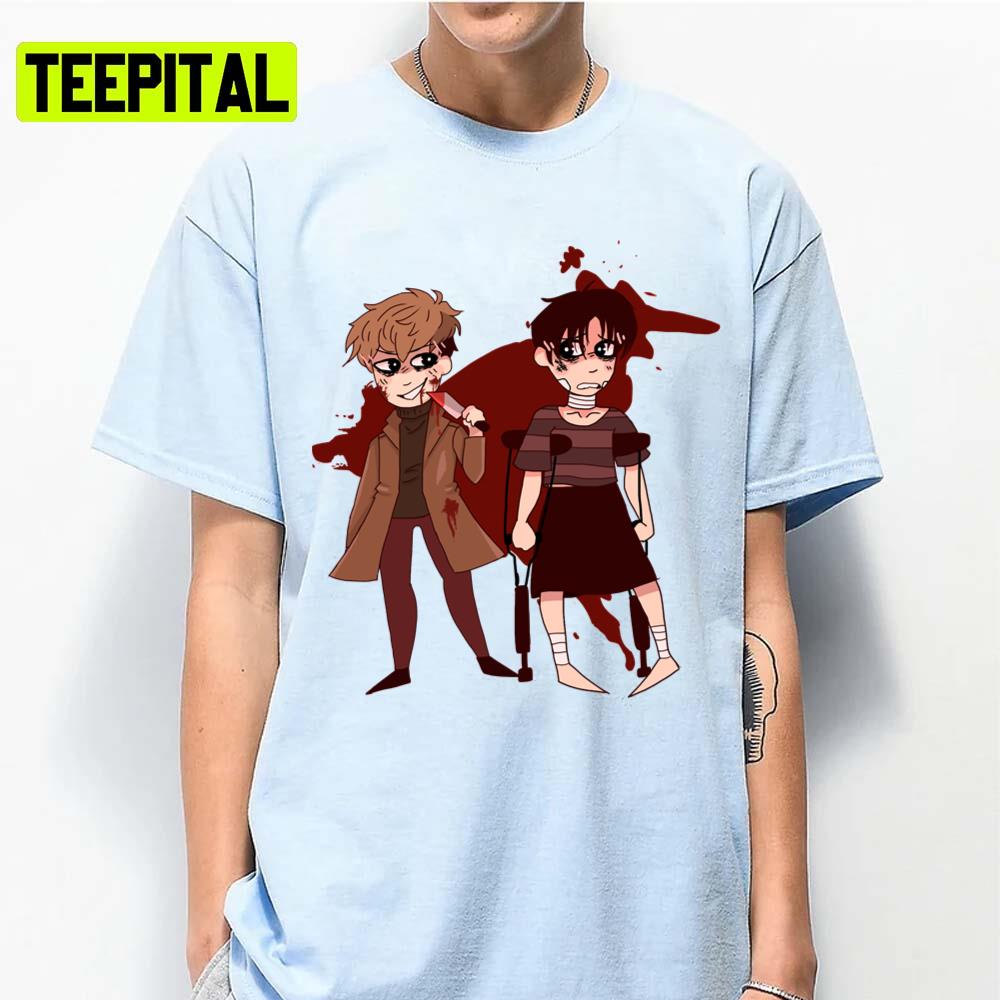 Our Blood Killing Stalking Design Unisex T-Shirt Our Blood Killing Stalking Design Unisex T-Shirt