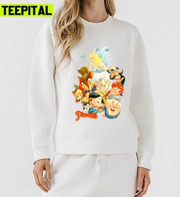 Our Friends Pinocchio Disney Unisex Sweatshirt Our Friends Pinocchio Disney Unisex Sweatshirt
