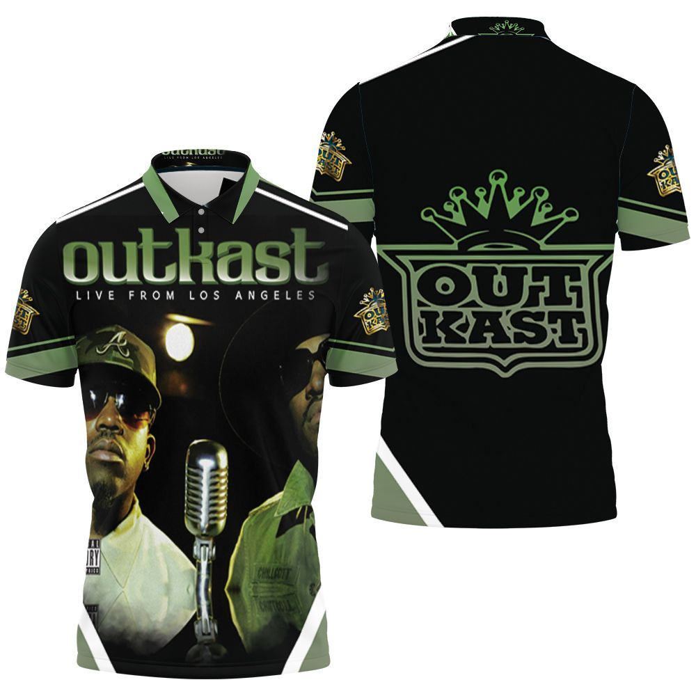 Outkast Live From Los Angeles Polo Shirt All Over Print Shirt 3d T-shirt Outkast Live From Los Angeles Polo Shirt All Over Print Shirt 3d T-shirt