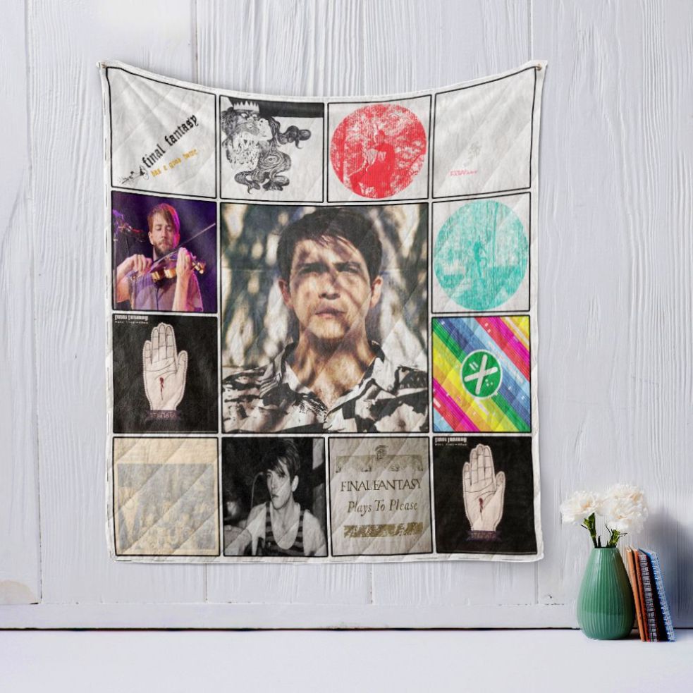 Owen Pallett - Final Fantasy Quilt Blanket Owen Pallett - Final Fantasy Quilt Blanket