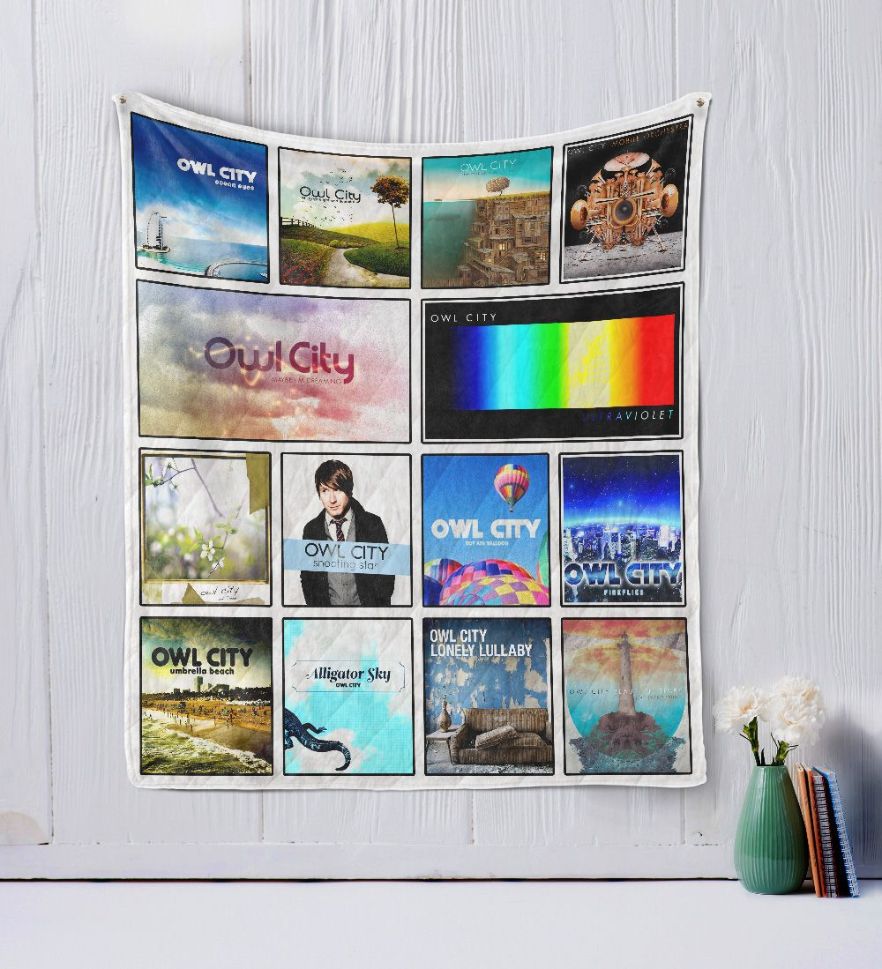 Owl City Quilt Blanket Owl City Quilt Blanket