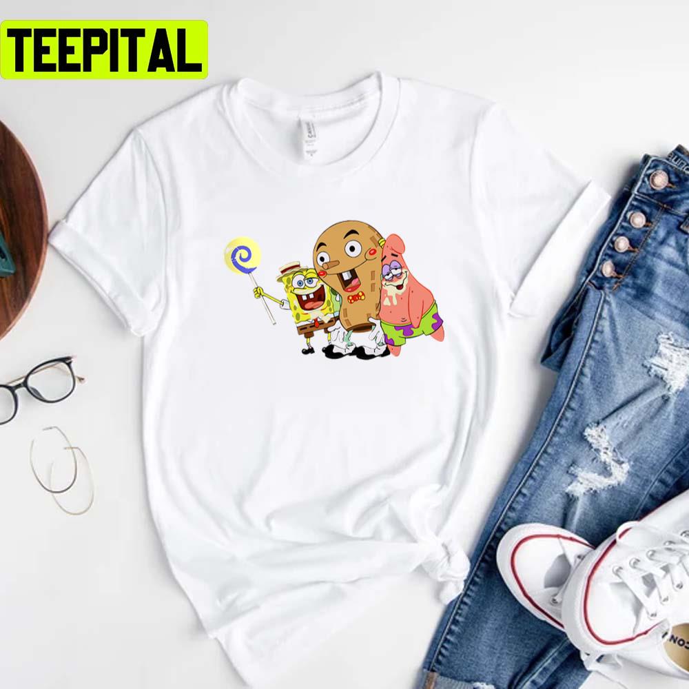 Patrick & Friends That Big Peanut Guy Spongebob Unisex T-Shirt Patrick & Friends That Big Peanut Guy Spongebob Unisex T-Shirt