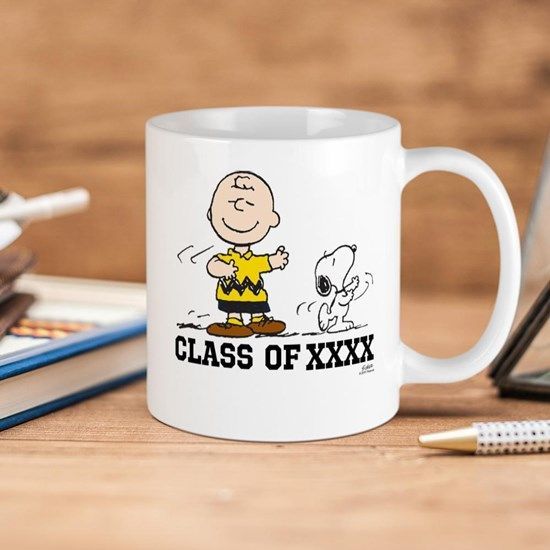 Peanuts Charlie Brown Snoopy Class Of X Premium Sublime Ceramic Coffee Mug White Peanuts Charlie Brown Snoopy Class Of X Premium Sublime Ceramic Coffee Mug White