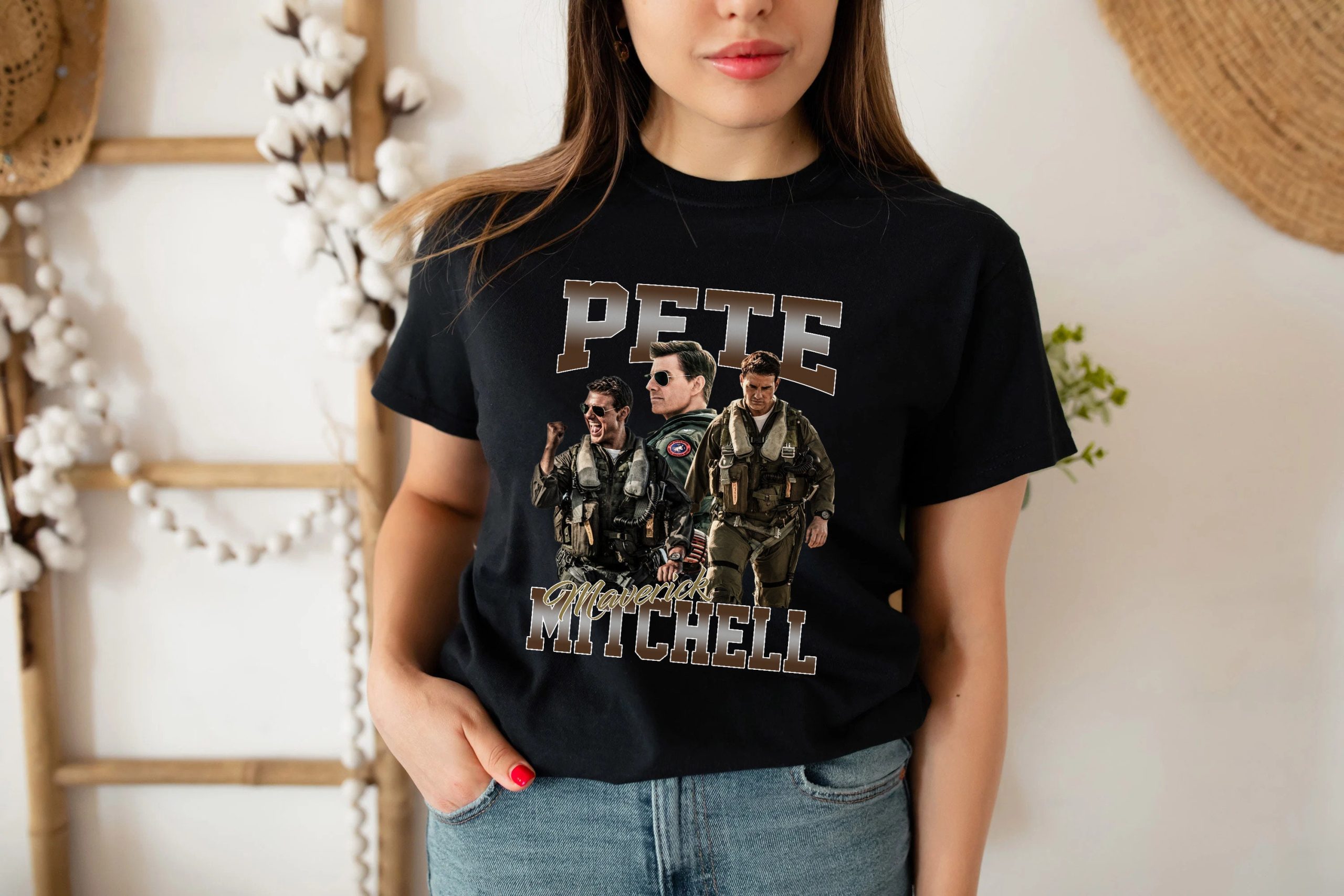Pete Mitchell Tom Cruise Maverick Bradley Rooster Bradshaw Unisex T-Shirt Pete Mitchell Tom Cruise Maverick Bradley Rooster Bradshaw Unisex T-Shirt