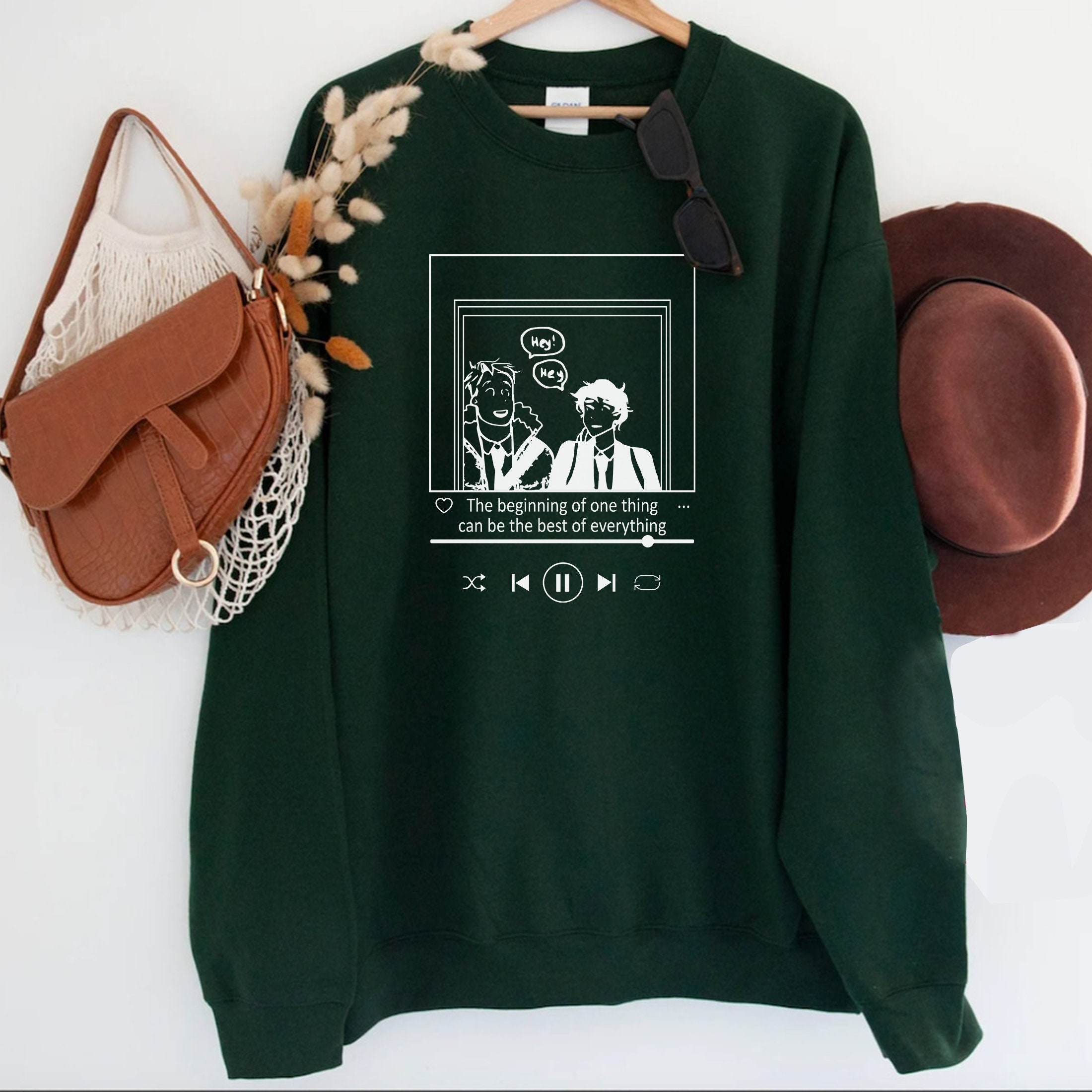 Phases Inspired Book Nick And Charlie Heartstopper Unisex Sweatshirt Phases Inspired Book Nick And Charlie Heartstopper Unisex Sweatshirt