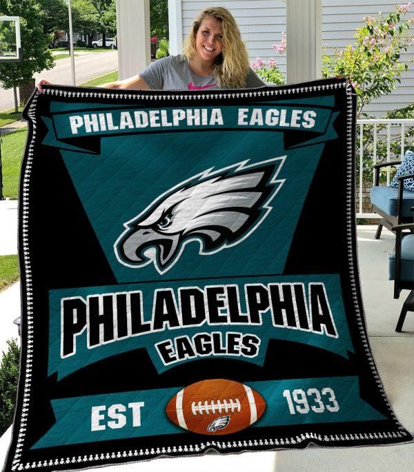 Philadelphia Eagles Quilt Blanket 05 Philadelphia Eagles Quilt Blanket 05