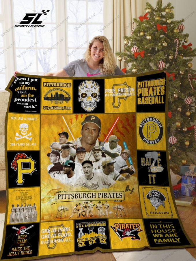 Pittsburgh Pirates Quilt Blanket Ver 17 Pittsburgh Pirates Quilt Blanket Ver 17