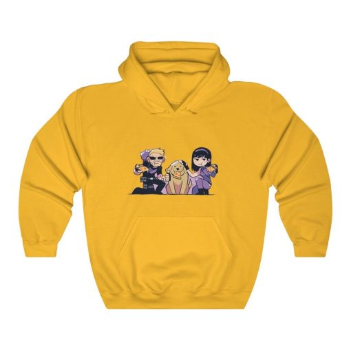 Pizza Dog Clint And Kate Unisex Sweatshirt