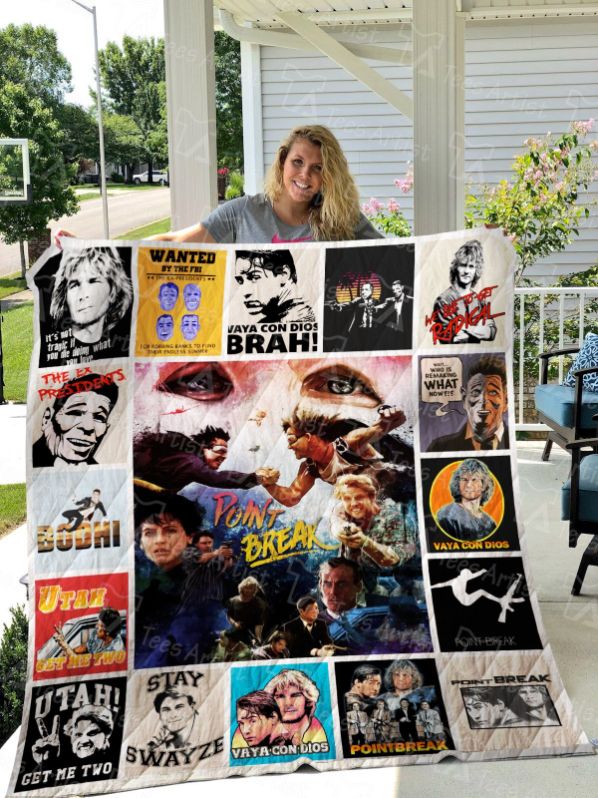 Point Break Quilt Blanket Point Break Quilt Blanket