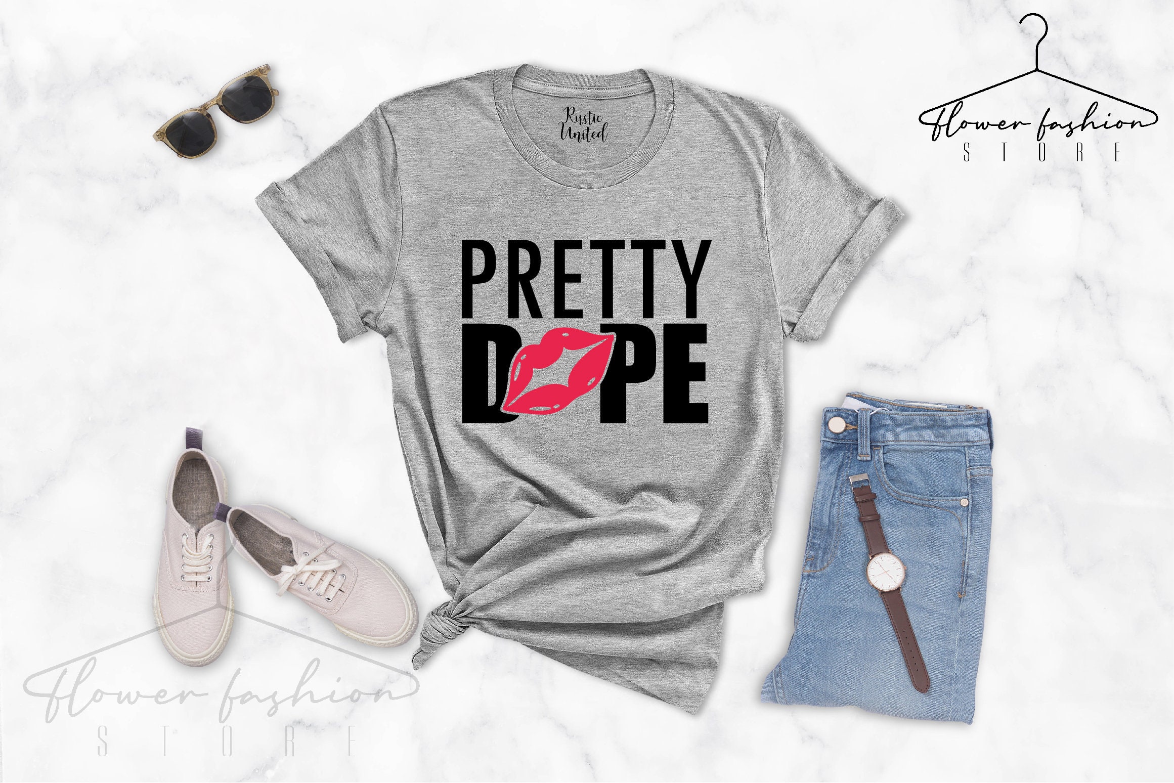 Pretty Dope For Women Black History Afro Women Black Lives Matter Unisex T-Shirt Pretty Dope For Women Black History Afro Women Black Lives Matter Unisex T-Shirt