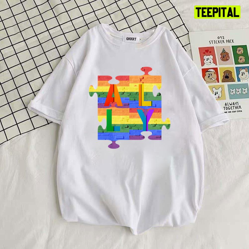 Pride Allyship Pride Month Unisex T-Shirt Pride Allyship Pride Month Unisex T-Shirt