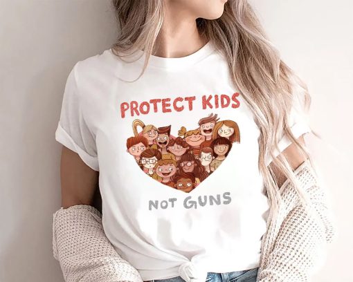 Protect Kids Not Guns Texas Shooting Gun Control Guns Unisex T-Shirt