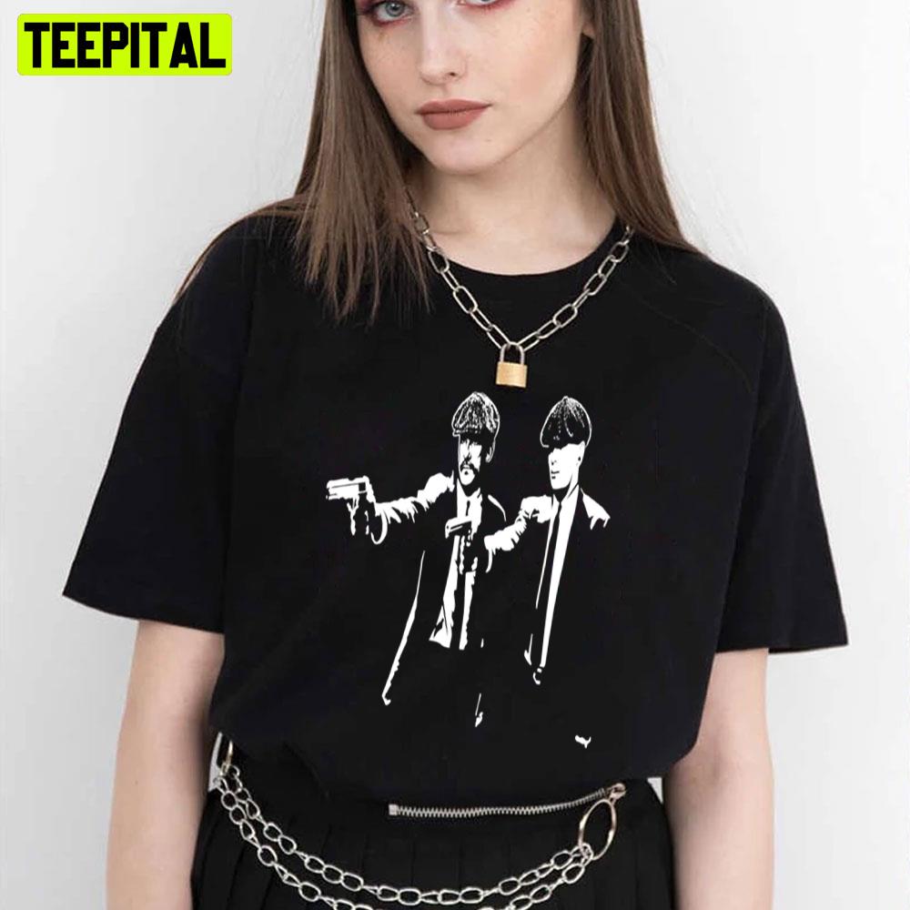 Pulp Fiction Peaky Blinders Unisex T-Shirt Pulp Fiction Peaky Blinders Unisex T-Shirt