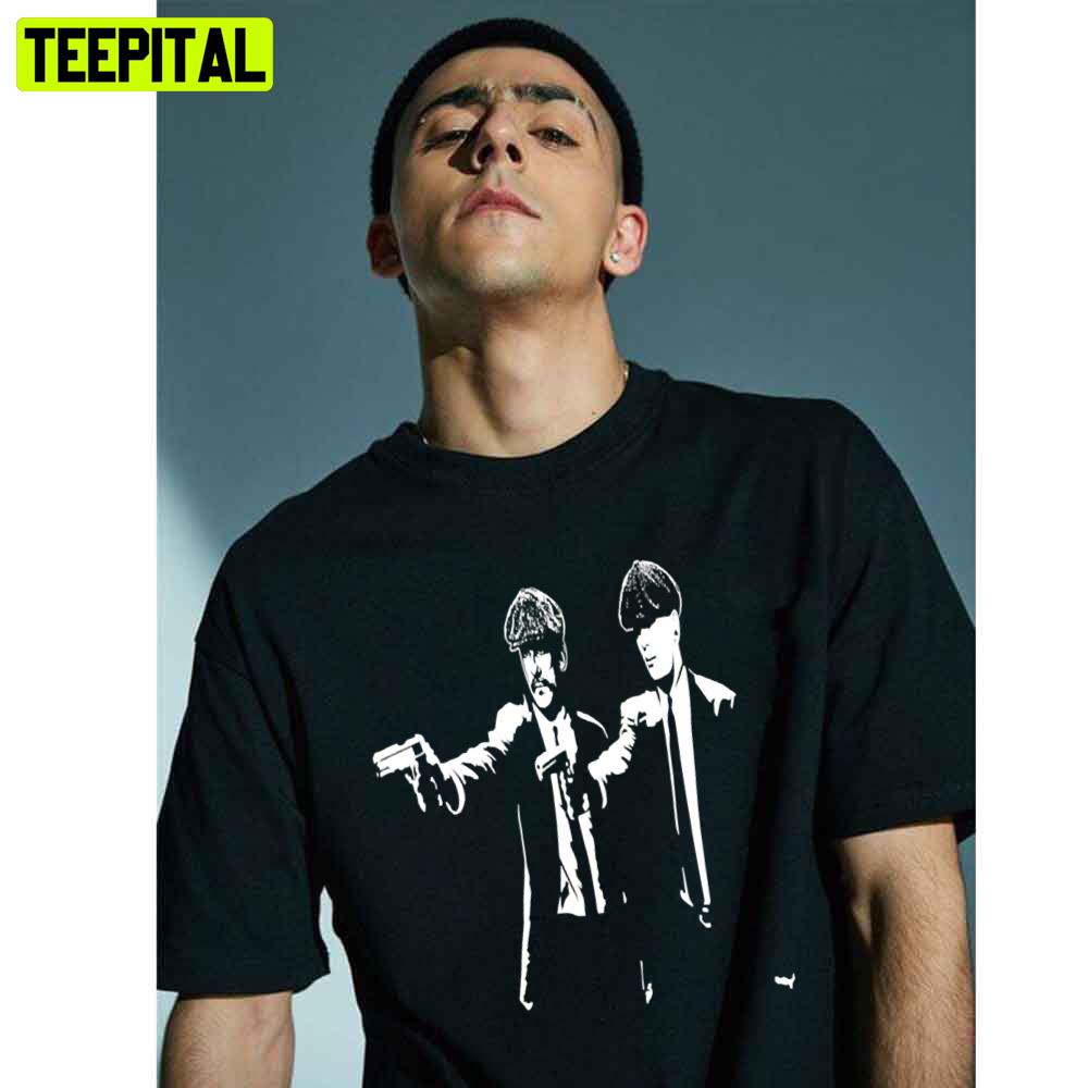Pulp Fiction Peaky Blinders Unisex T-Shirt Pulp Fiction Peaky Blinders Unisex T-Shirt