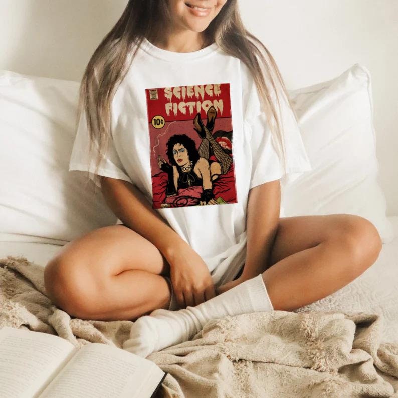 Pulp Science Fiction Comic Cover Unisex T-Shirt Pulp Science Fiction Comic Cover Unisex T-Shirt