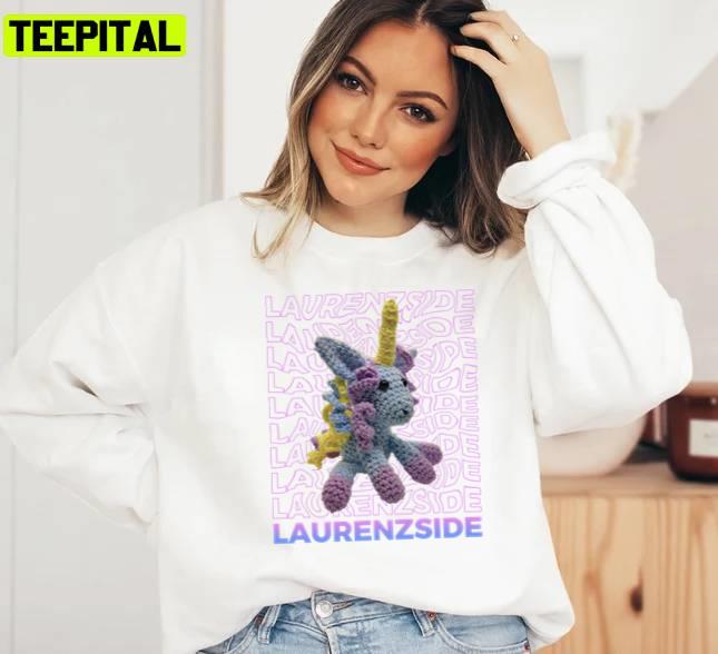 Purple Design Youtuber Laurenzside Unisex Sweatshirt Purple Design Youtuber Laurenzside Unisex Sweatshirt