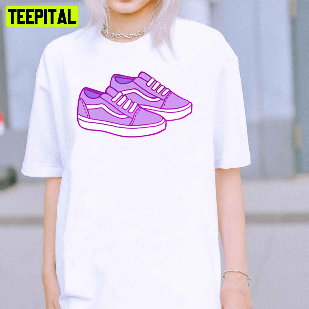 Purple Van Shoes Unisex T-Shirt Purple Van Shoes Unisex T-Shirt