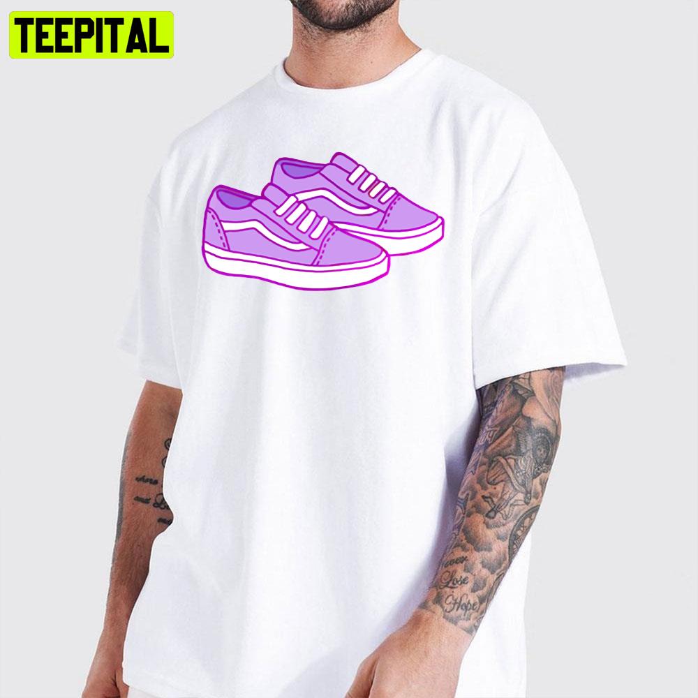Purple Van Shoes Unisex T-Shirt Purple Van Shoes Unisex T-Shirt