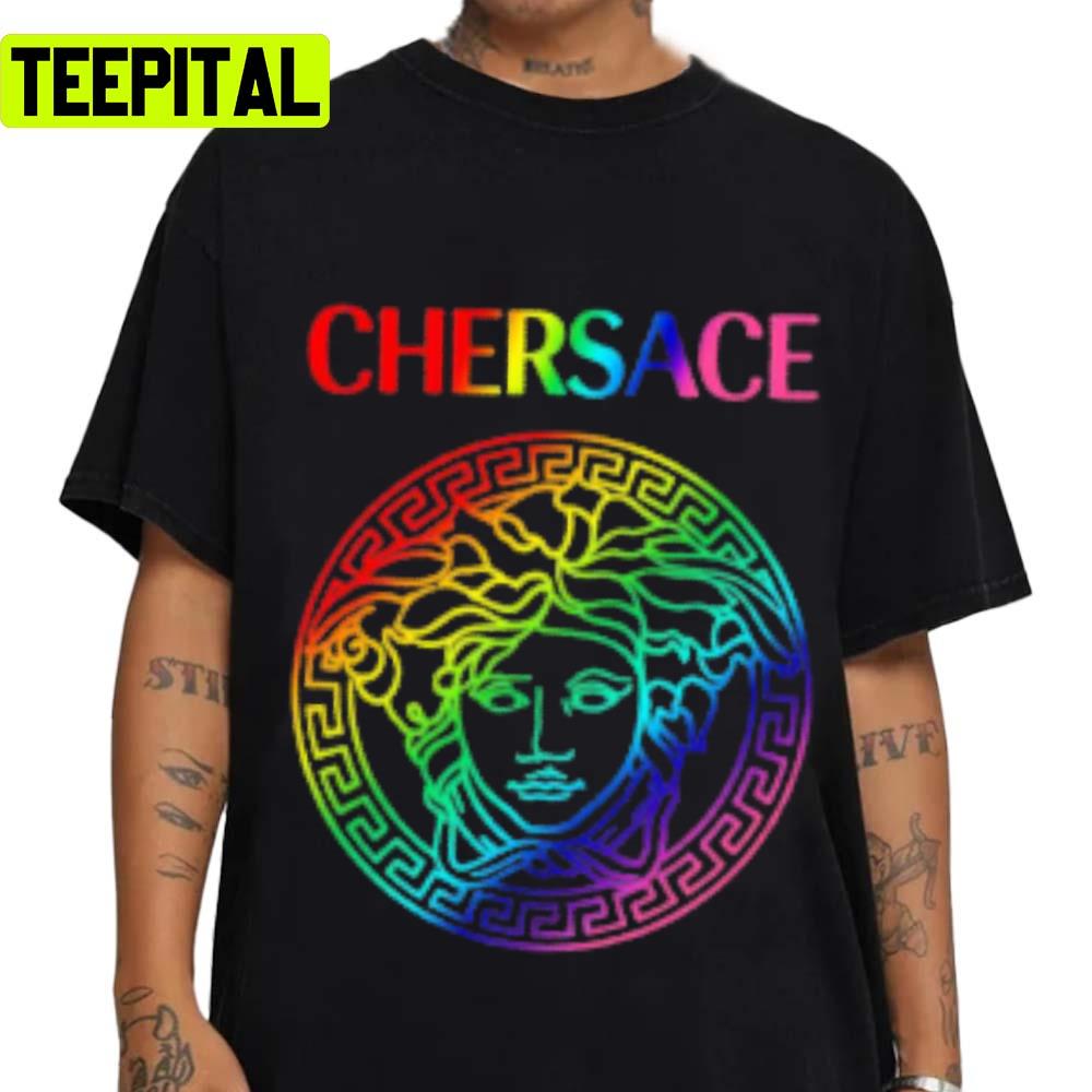 Raibow Colors Chersace Graphic Art Unisex T-Shirt Raibow Colors Chersace Graphic Art Unisex T-Shirt