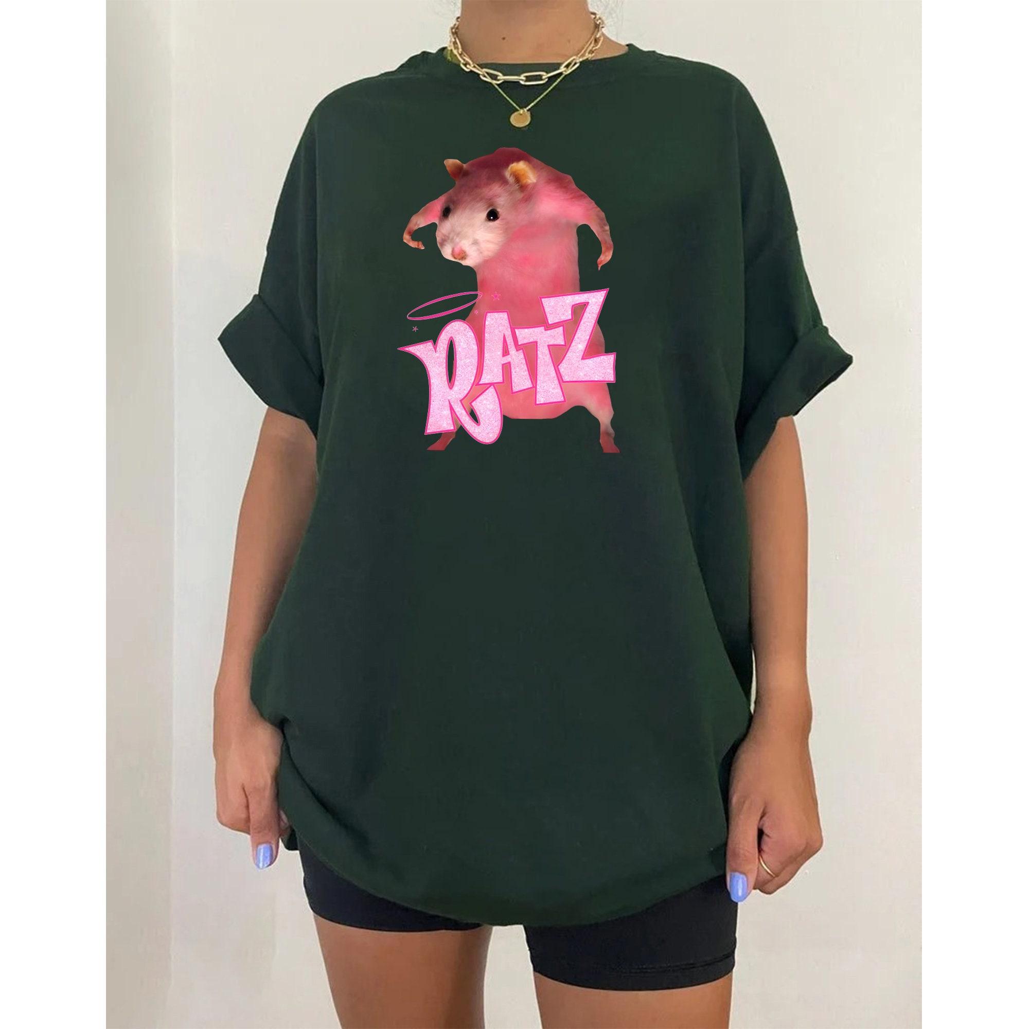 Ratz Pink Mouse Magical Cheese Unisex Sweatshirt Ratz Pink Mouse Magical Cheese Unisex Sweatshirt