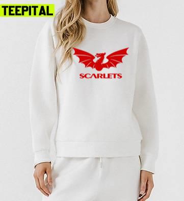 Red Dragon Logo Yma O Hyd Unisex Sweatshirt Red Dragon Logo Yma O Hyd Unisex Sweatshirt