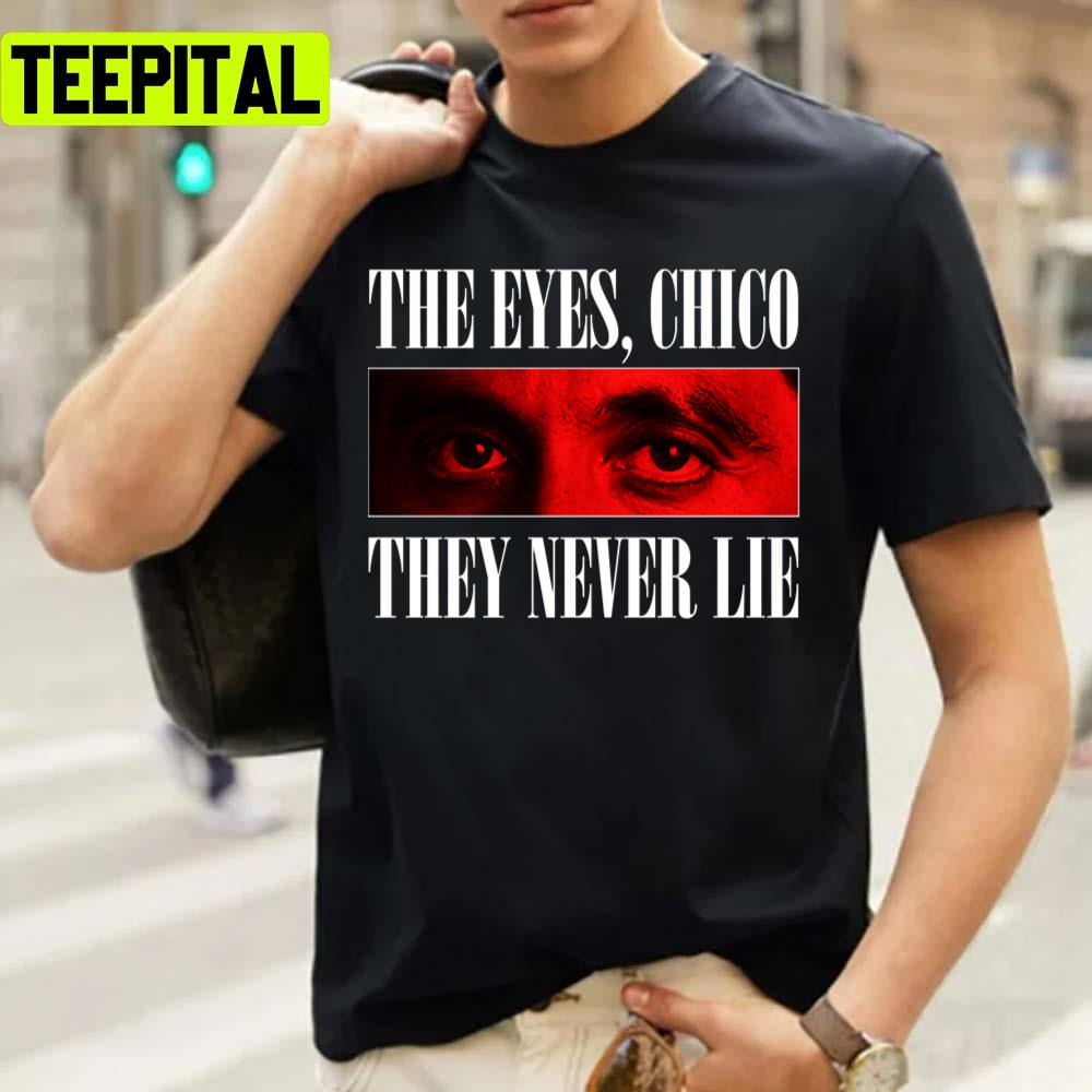 Red Eyes Tony Montana Sarfae Unisex T-Shirt Red Eyes Tony Montana Sarfae Unisex T-Shirt