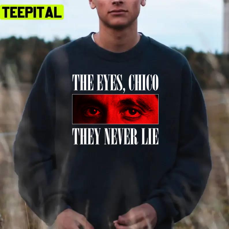 Red Eyes Tony Montana Sarfae Unisex T-Shirt Red Eyes Tony Montana Sarfae Unisex T-Shirt