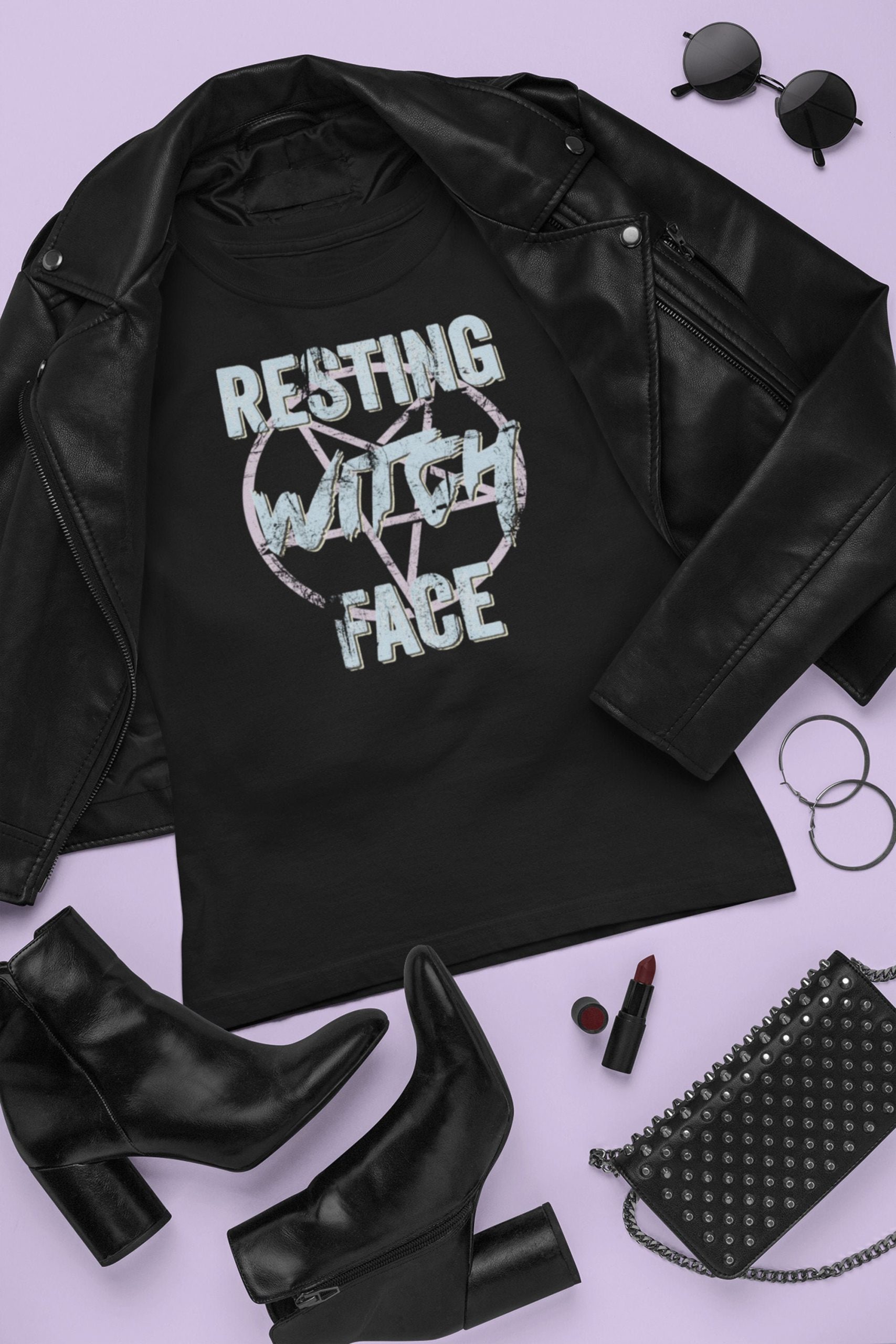 Resting Witch Face Gothic Witchy Unisex T-Shirt Resting Witch Face Gothic Witchy Unisex T-Shirt