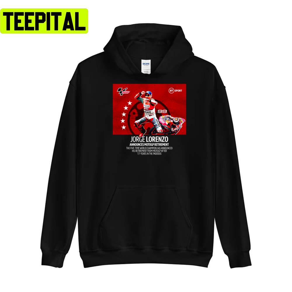 Retireman Long Jorge Lorenzo Motor Racing Unisex T-Shirt Retireman Long Jorge Lorenzo Motor Racing Unisex T-Shirt