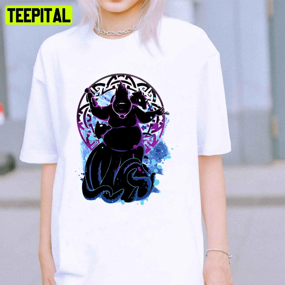 Retro Art Ursula The Little Mermaid Unisex T-Shirt Retro Art Ursula The Little Mermaid Unisex T-Shirt