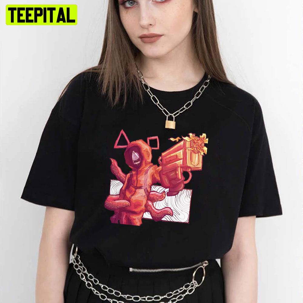 Retro Bang Squid Game Unisex T-Shirt Retro Bang Squid Game Unisex T-Shirt