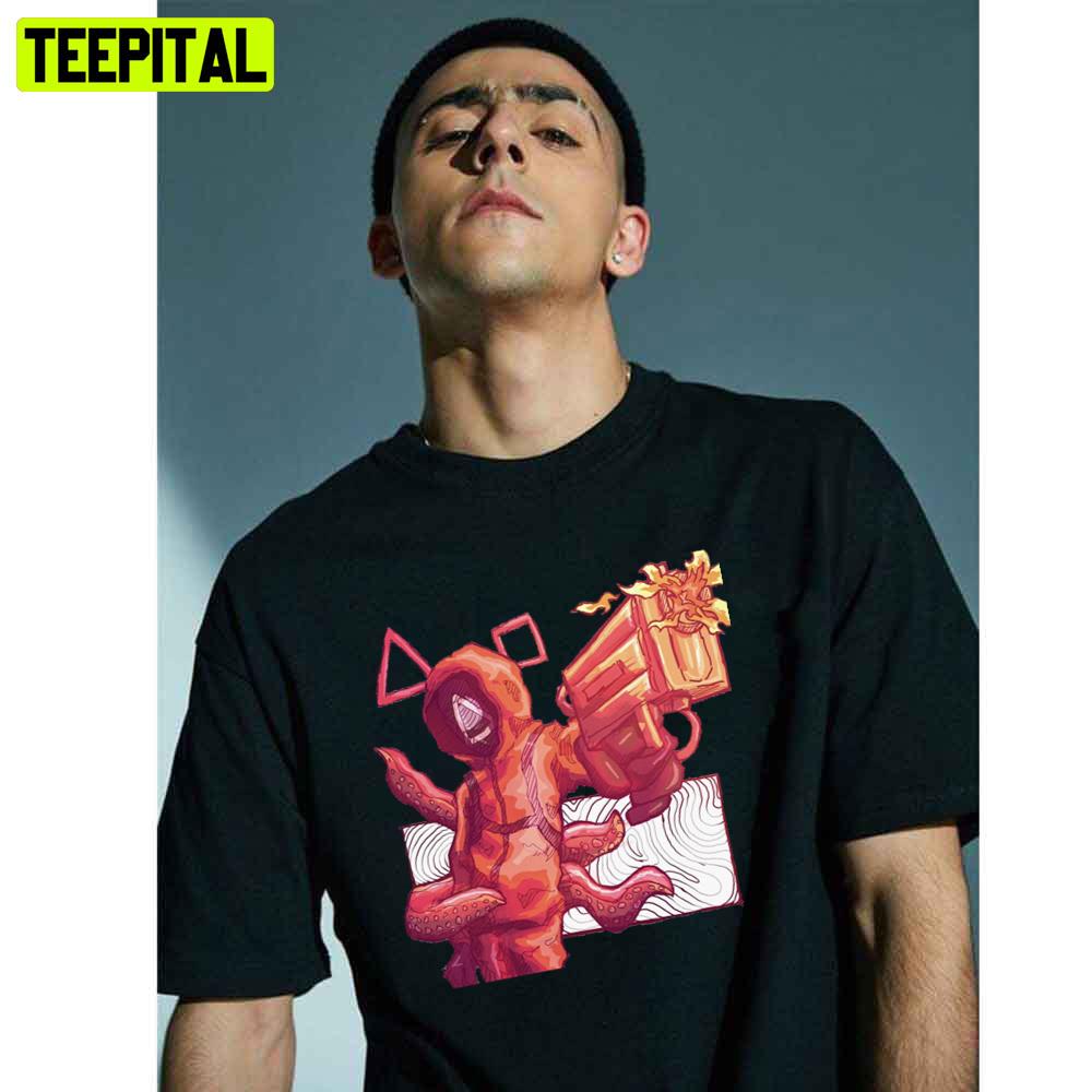 Retro Bang Squid Game Unisex T-Shirt Retro Bang Squid Game Unisex T-Shirt