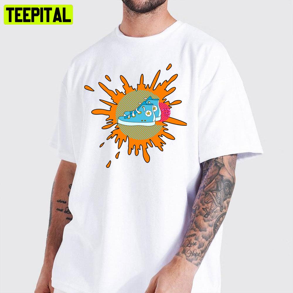 Retro Shoes Converse Unisex T-Shirt Retro Shoes Converse Unisex T-Shirt