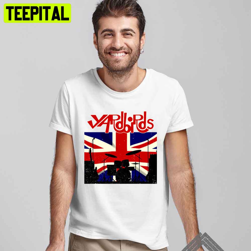 Retro United Kingdom Flag Yardbird Unisex T-Shirt Retro United Kingdom Flag Yardbird Unisex T-Shirt