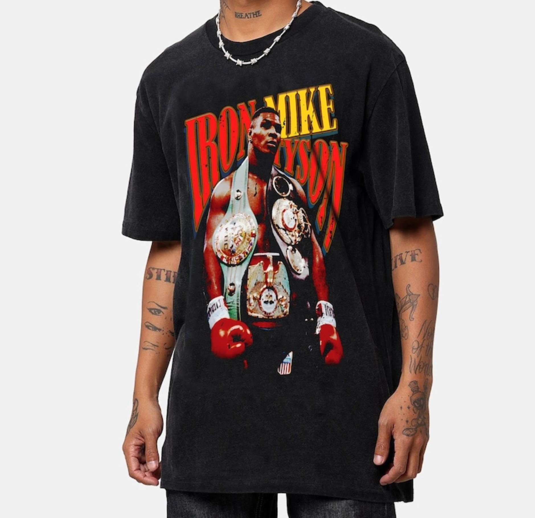 Retro Vintage Mike Tyson Unisex T-Shirt Retro Vintage Mike Tyson Unisex T-Shirt