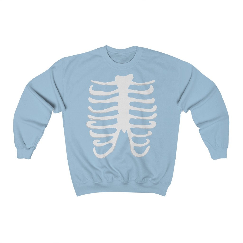Rib Cage Creepy Cute Lovers Unisex Sweatshirt Rib Cage Creepy Cute Lovers Unisex Sweatshirt