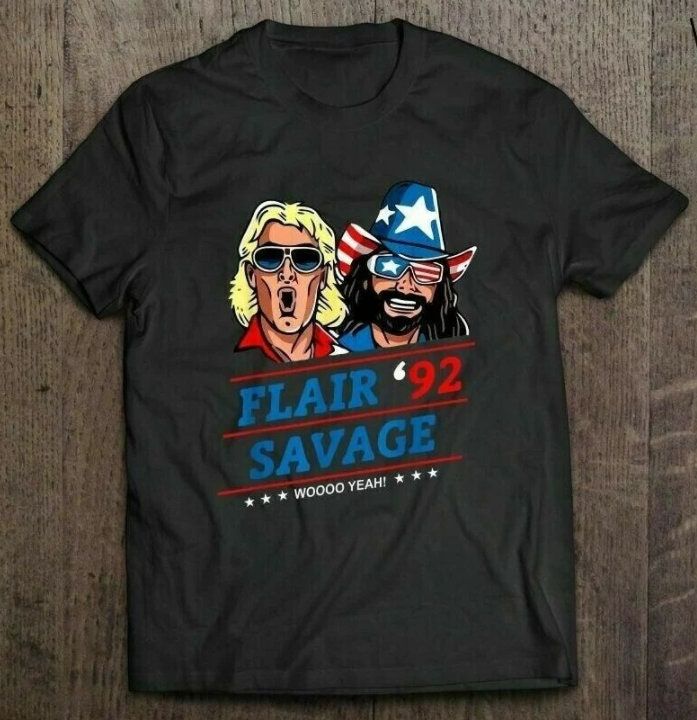 Ric Flair 92 Randy Savage T-Shirt Ric Flair 92 Randy Savage T-Shirt