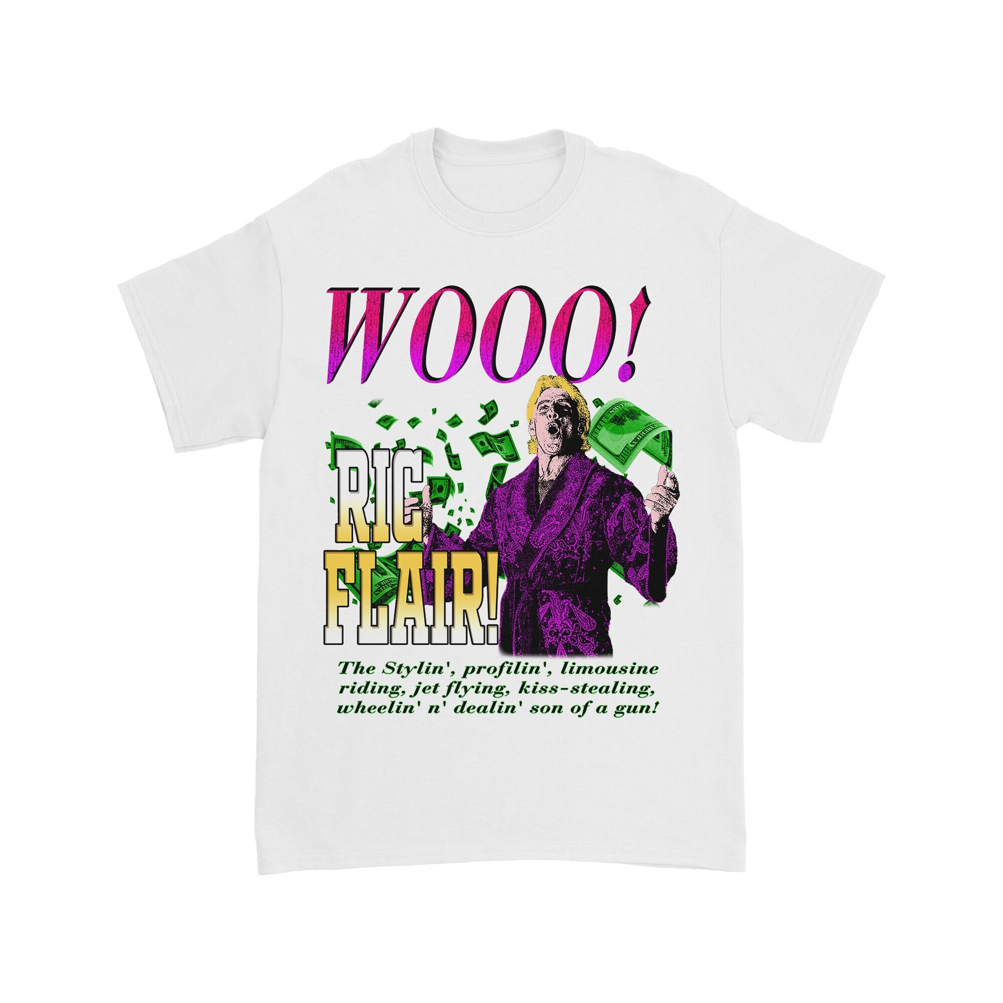 Ric Flair Wrestling Wwf 90's Unisex T-Shirt Ric Flair Wrestling Wwf 90's Unisex T-Shirt