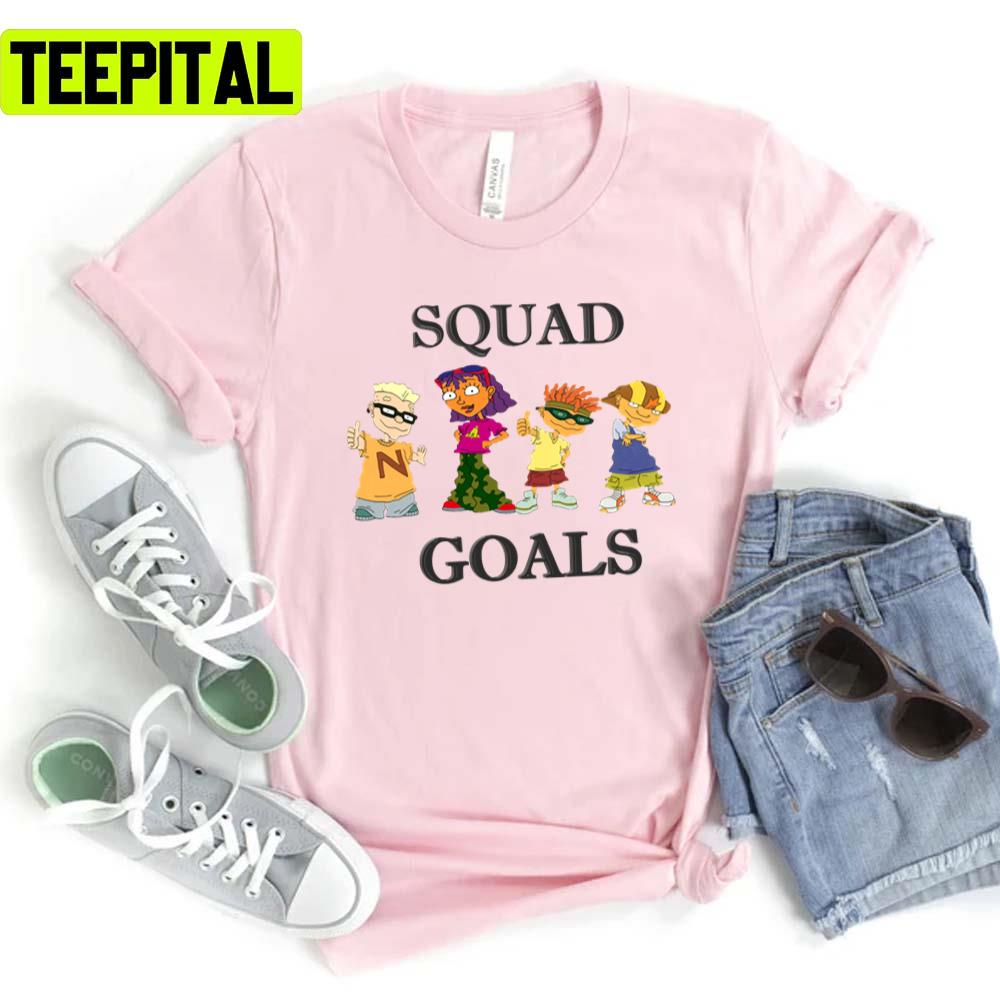 Rocket Power Squad Goals Illustration Unisex T-Shirt Rocket Power Squad Goals Illustration Unisex T-Shirt
