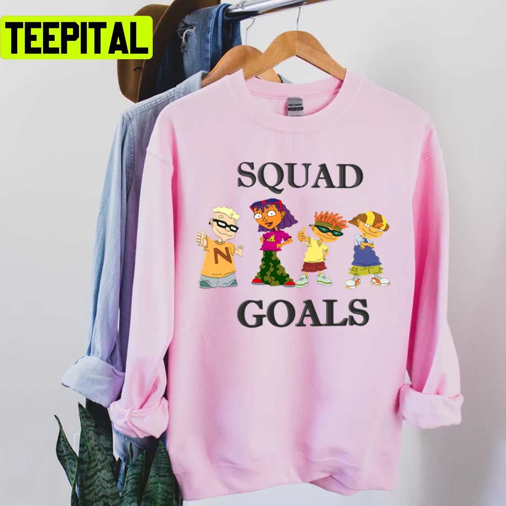 Rocket Power Squad Goals Illustration Unisex T-Shirt Rocket Power Squad Goals Illustration Unisex T-Shirt