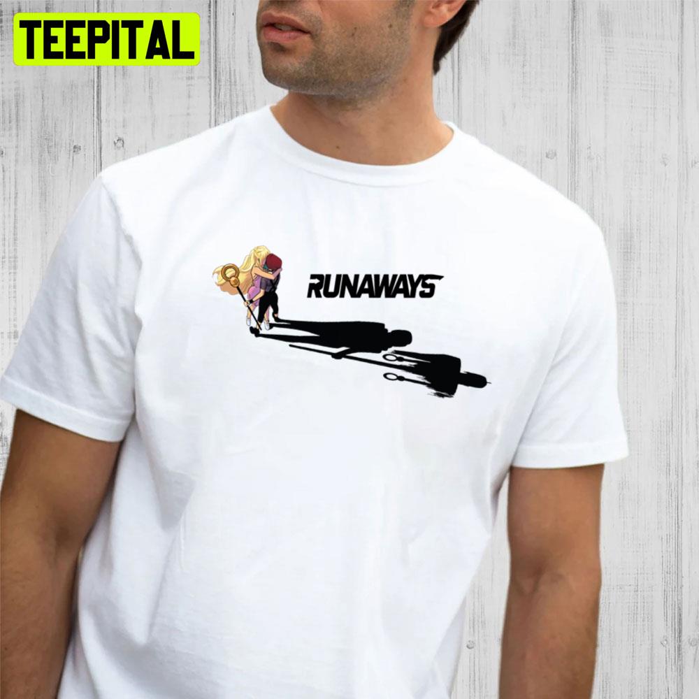 Runaways Staff Of One Shade Logo 2 Unisex T-Shirt Runaways Staff Of One Shade Logo 2 Unisex T-Shirt