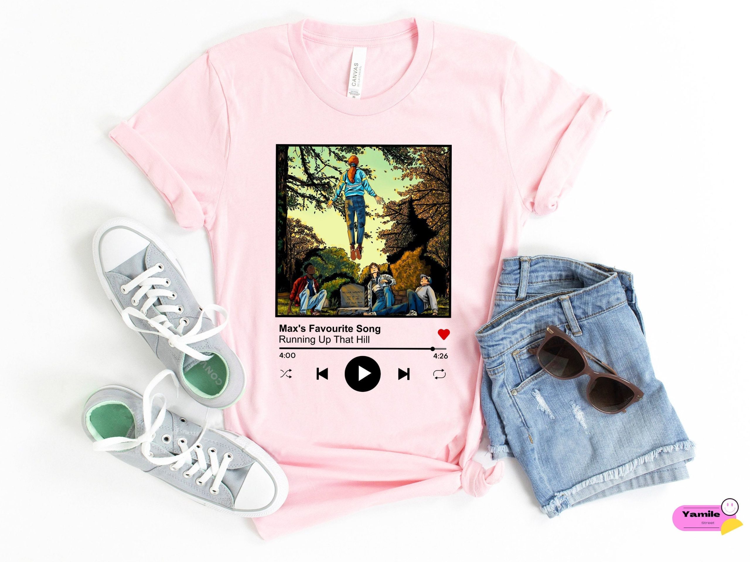Running Up That Hill Max’s Favourite Song Unisex T-Shirt Running Up That Hill Max’s Favourite Song Unisex T-Shirt